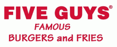 Five Guys Restaurant Night