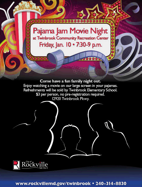 Twinbrook Comm Rec Center Pajama Jam 2014